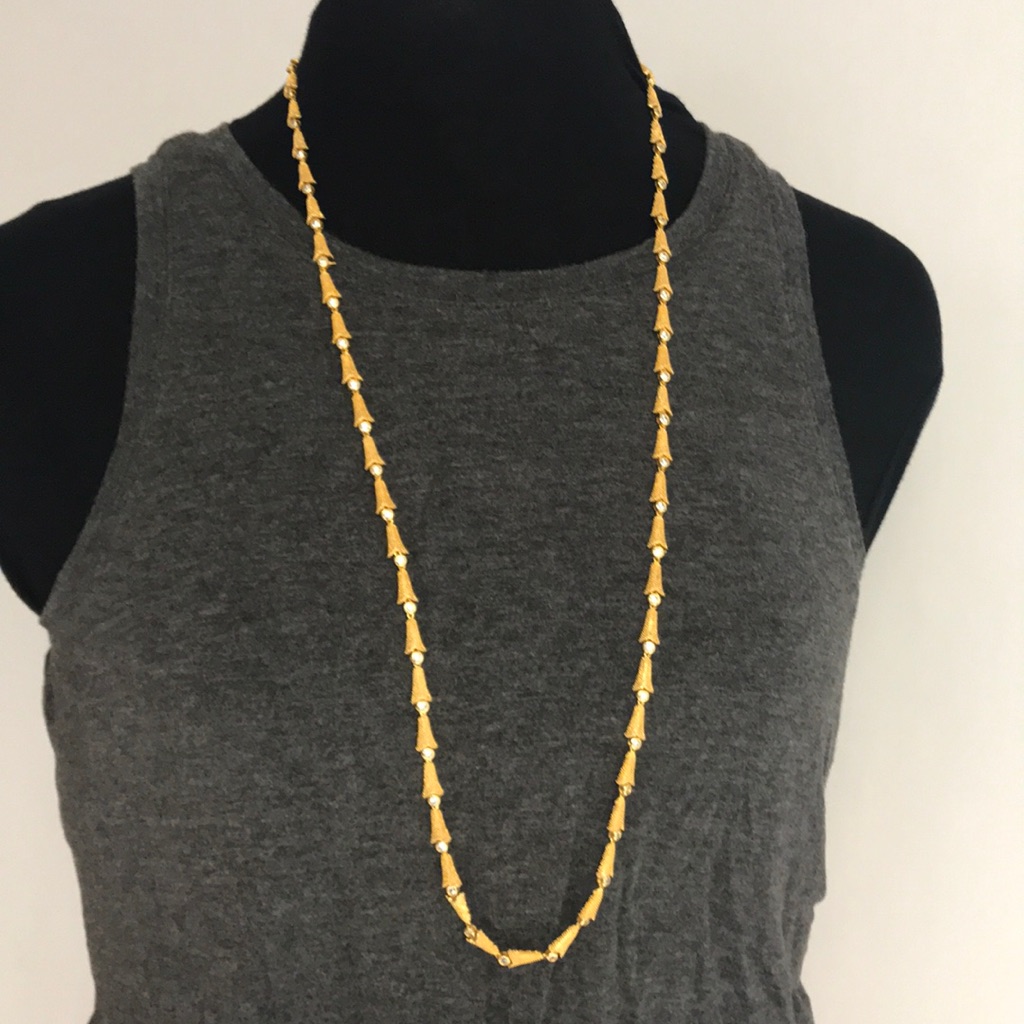 Golden Necklace Nwot